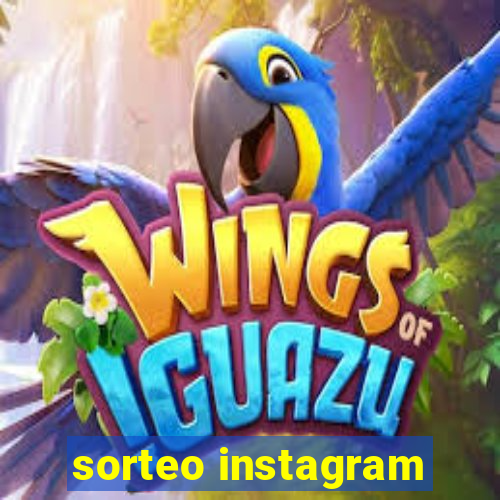 sorteo instagram